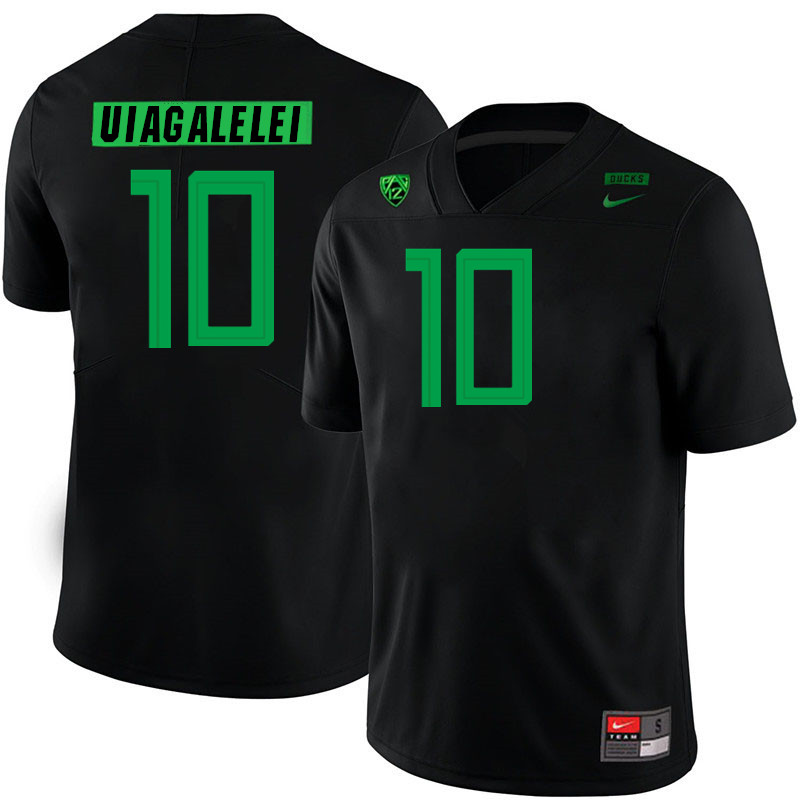 Men #10 Matayo Uiagalelei Oregon Ducks College Football Jerseys Stitched Sale-Black
